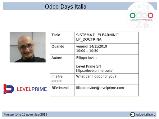 Ssistema di elearning: lp_doctrina - Filippo Iovine