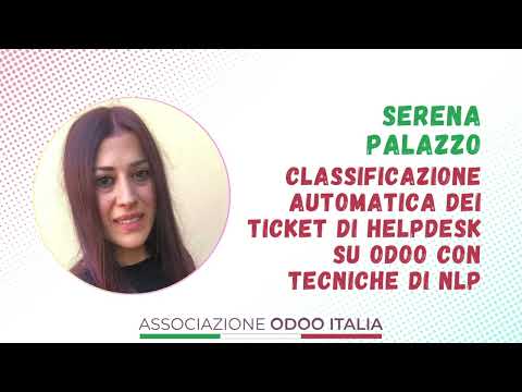 Serena Palazzo - Classificazione automatica dei ticket di helpdesk su Odoo con tecniche di NLP